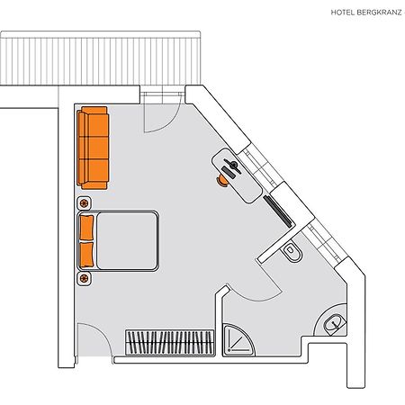 Hotel Bergkranz Мидерс Экстерьер фото